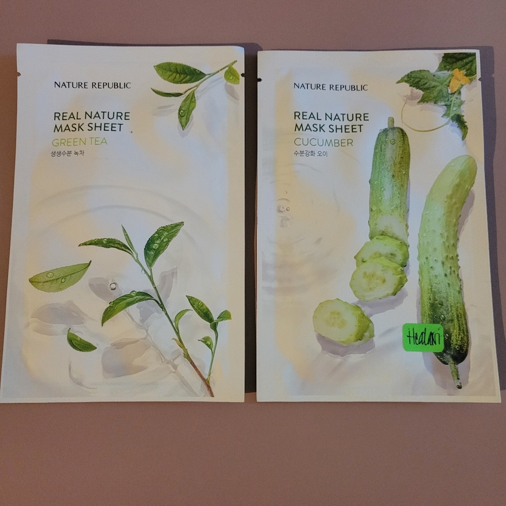 Nature Republic Real Nature Mask Sheet Set